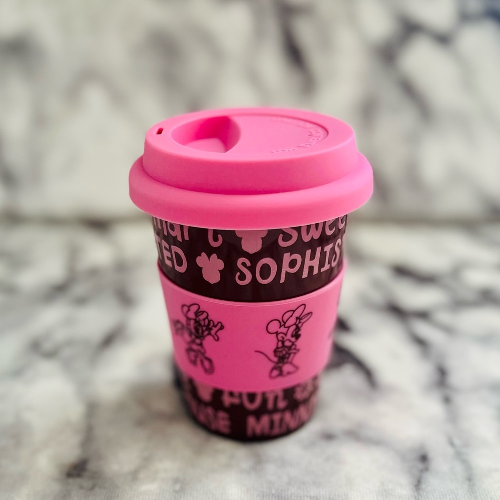 Disney Minnie Mouse Ceramic Travel Tumbler